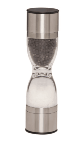 Kamenstein Holden Stainless Steel Dual Salt and Pepper Grinder