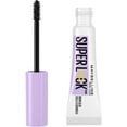 Maybelline Super Lock Brow Glue Clear Eyebrow Gel 0.23 fl oz Extreme Hold Transparent Styling Gel for All-Day Wear