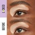 Maybelline Super Lock Brow Glue 0.23 fl oz Black Tinted Waterproof Eyebrow Gel Long-Lasting Hold Makeup