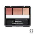 COVERGIRL Instant Cheekbones Contouring Blush 210 Peach Perfection 0.29 oz 3-Shade Blendable Powder for Sculpted Glow