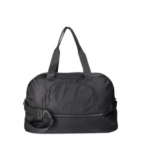 No Boundaries Women's Dome Weekender Duffel Bag, Black