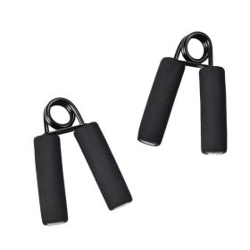 Athletic Works Hand Grips 2-Pack, Black, Durable Workout Gloves For Weightlifting And Fitness Training