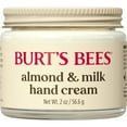 Burt's Bees Almond And Milk Hand Cream Moisturizing Natural Skincare, 2 Oz Tube