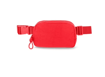 No Boundaries Hands Free Fanny Pack, Just Red, Women's
