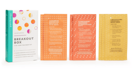 Patchology Blemish Breakout Box Skin Care Acne Treatment, Pimple Patches and Nose Strips with Salicylic Acid, 3 Piece Set